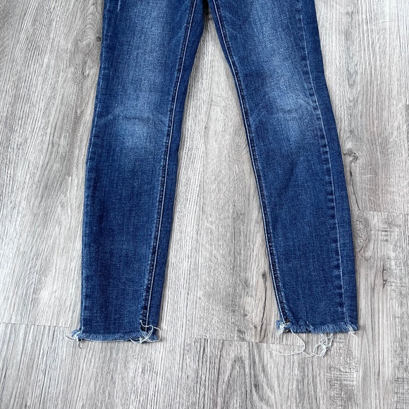 JUDY BLUE KNOXVILLE VINTAGE CUT HEM MID RISE SKINNY JB82527dk 3/26 distressed - Picture 3 of 8
